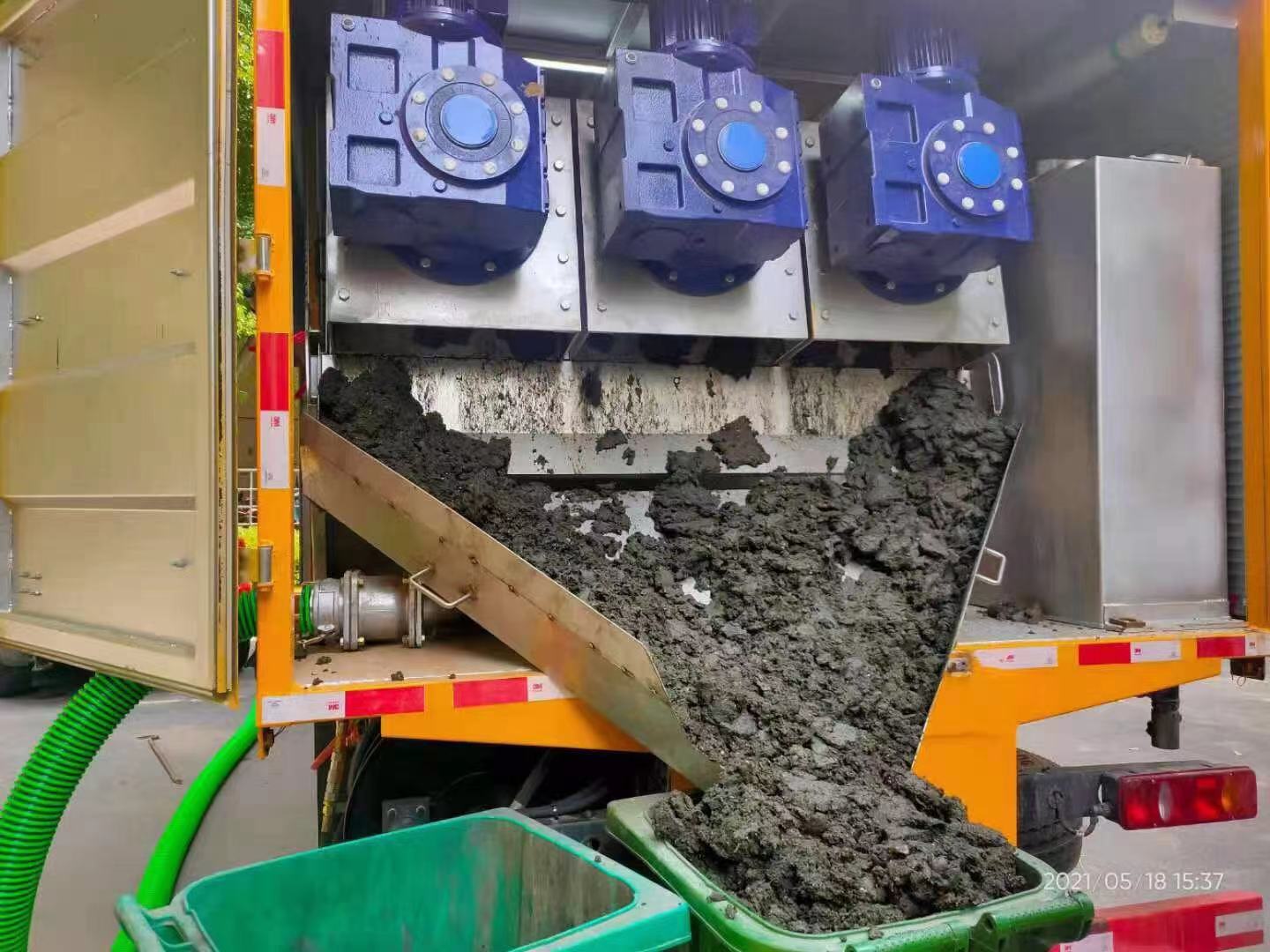 南木林化粪池清掏城市维护站-泥浆净化干湿分离处理